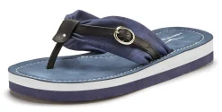 Zehentrenner|Venice Beach Badezehentrenner blau-schwarz