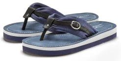 Zehentrenner|Venice Beach Badezehentrenner blau-schwarz