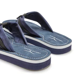 Zehentrenner|Venice Beach Badezehentrenner blau-schwarz
