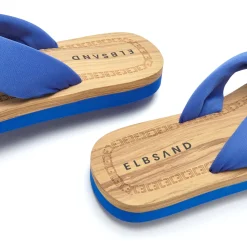 Zehentrenner|Elbsand Badezehentrenner blau