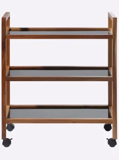 Regale|Badmöbel|heine home Badregal braun-schwarz