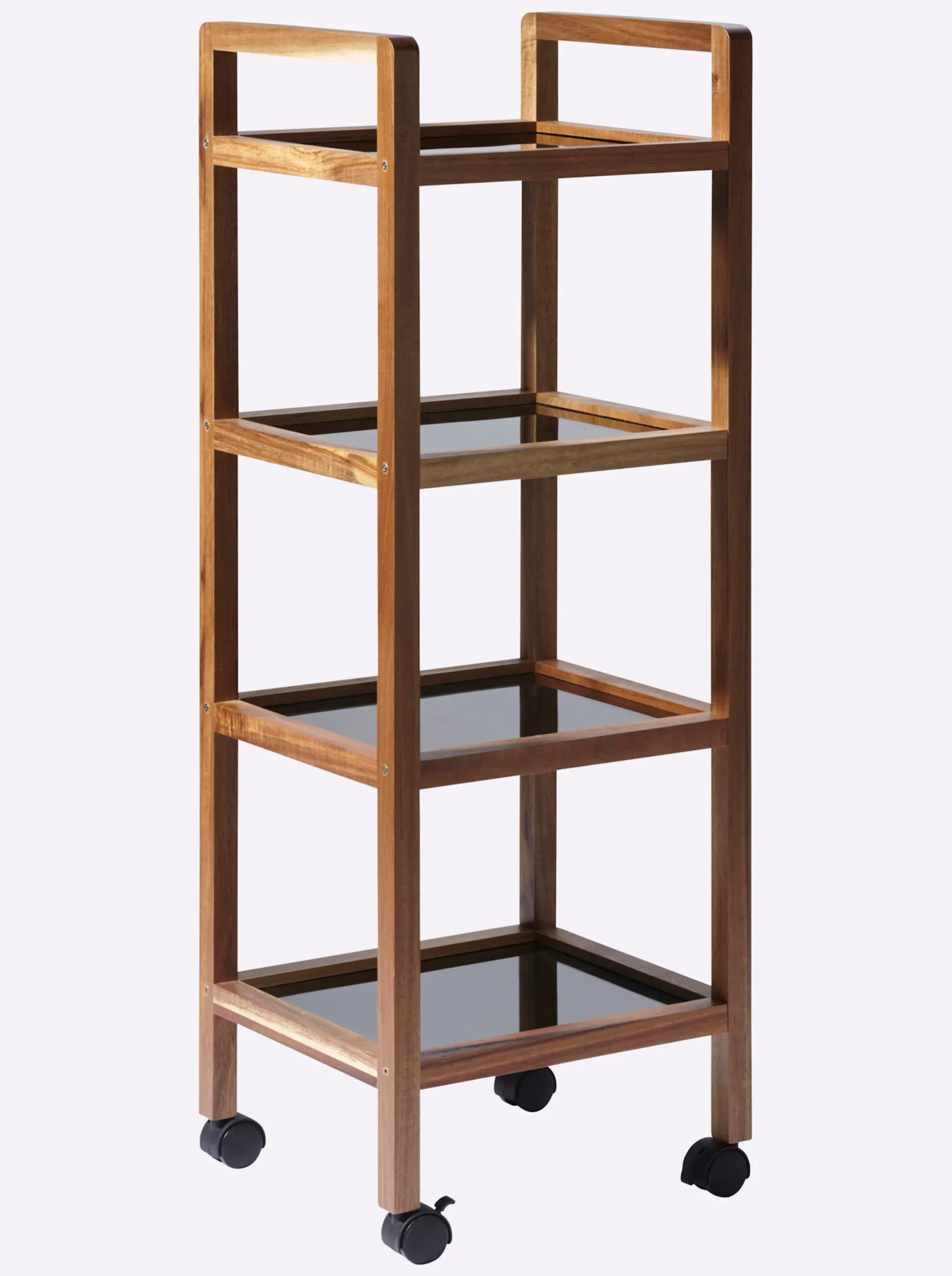 Regale|Badmöbel|heine home Badregal braun-schwarz