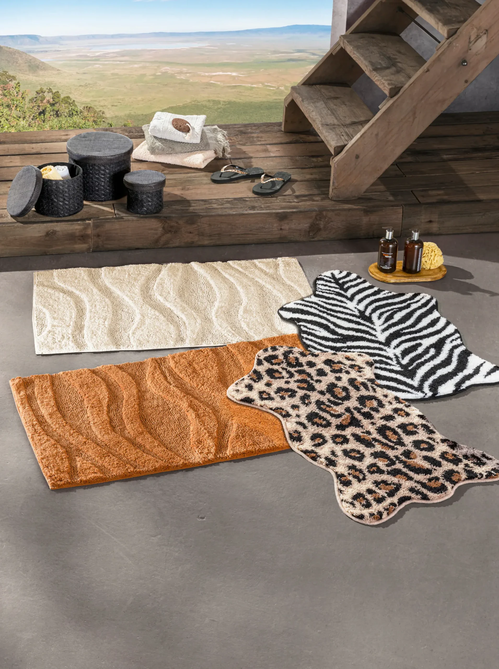 Badematten|heine home Badteppich sand