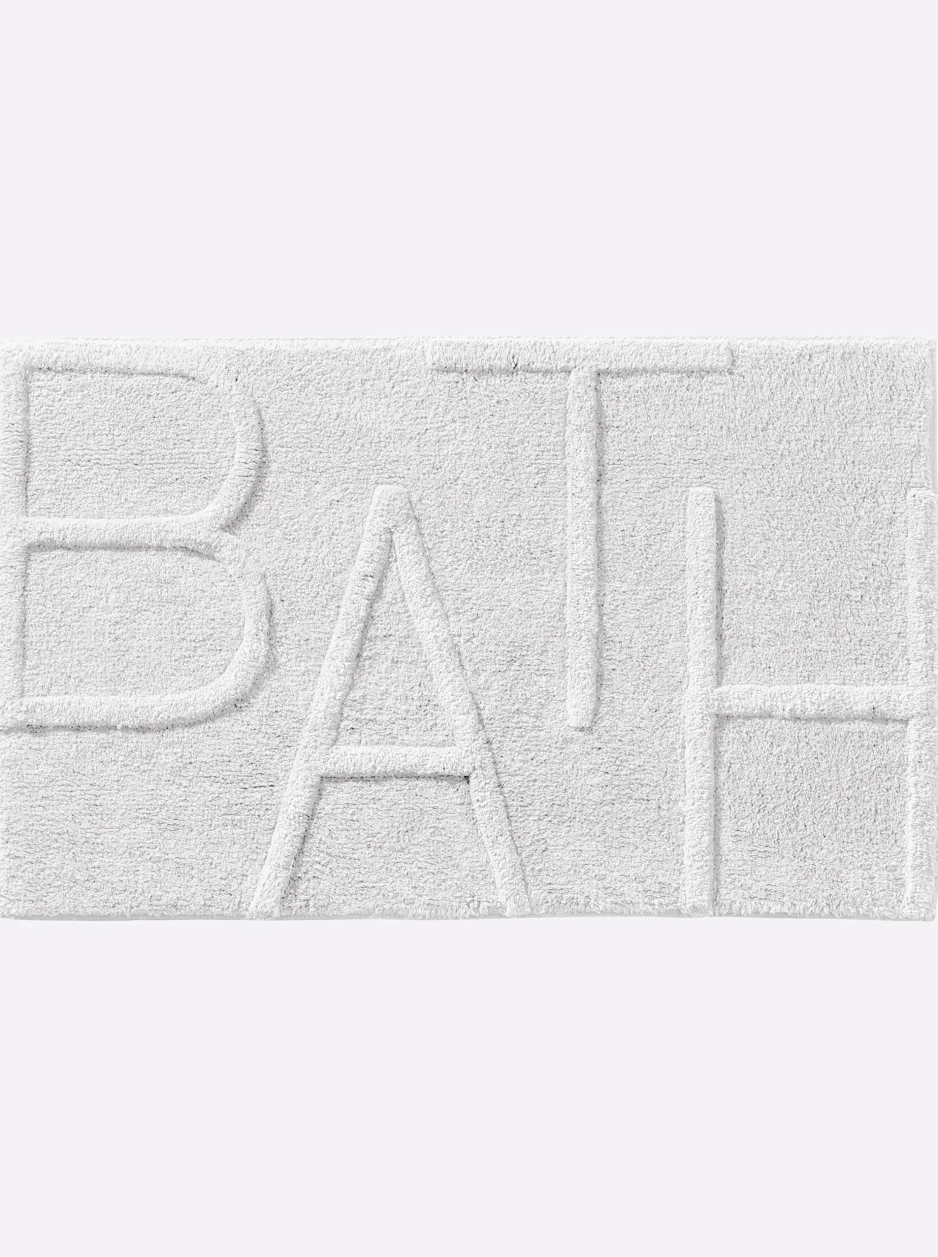 Badematten|heine home Badteppich weiß