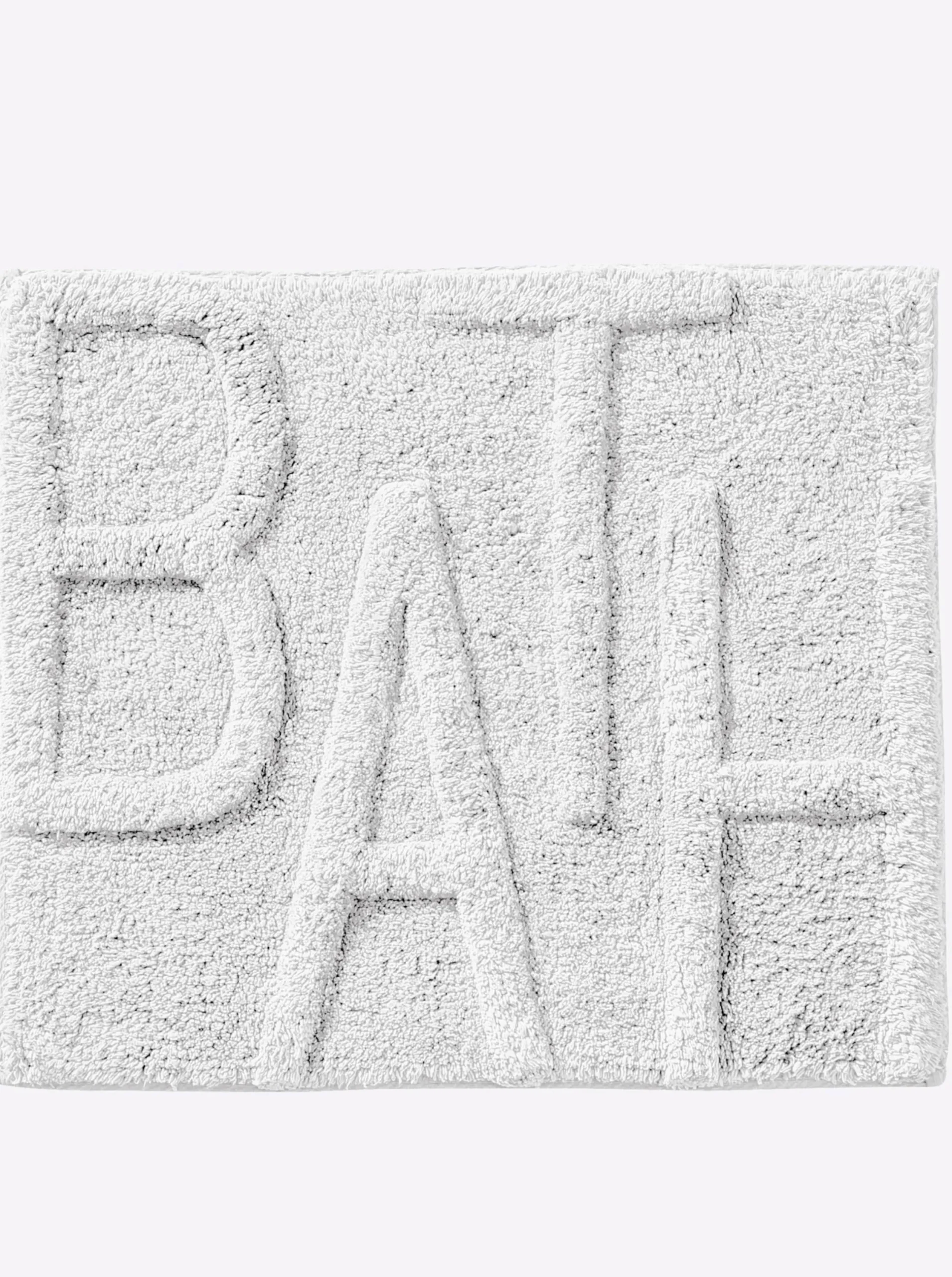 Badematten|heine home Badteppich weiß