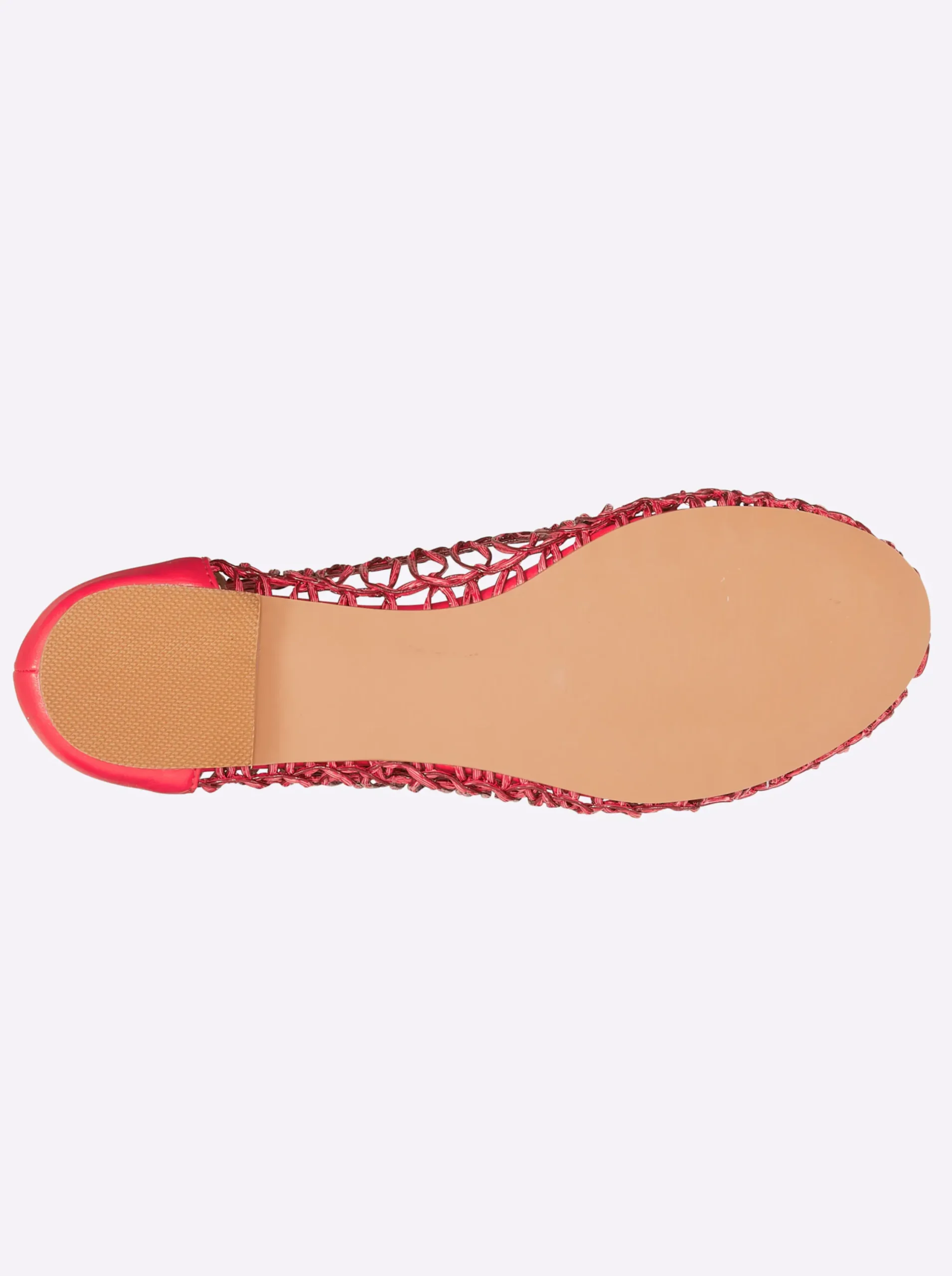 Ballerinas|heine Ballerina rot