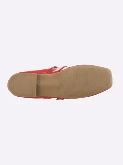 Ballerinas|heine Ballerina rot