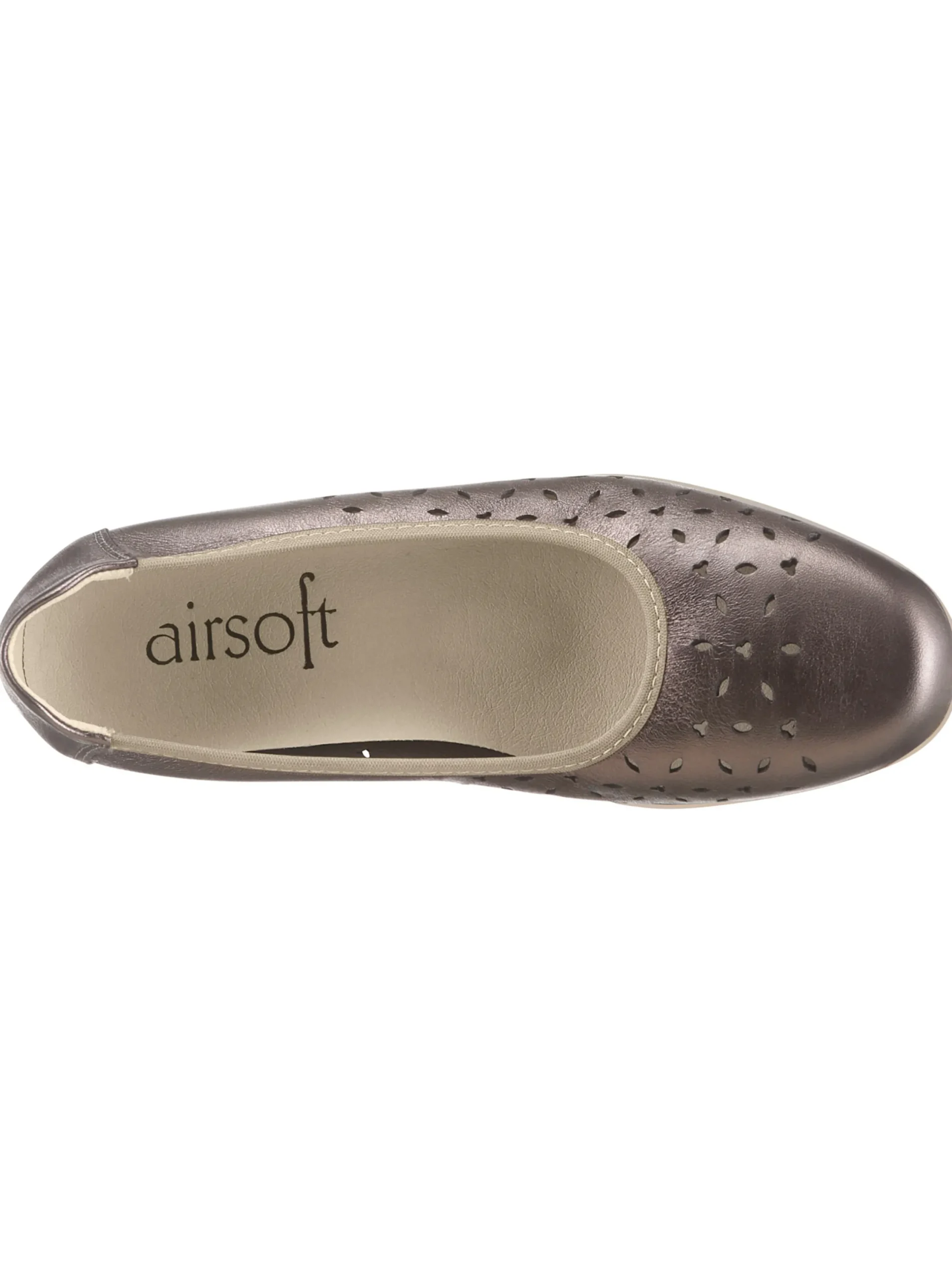 Ballerinas|airsoft comfort+ Ballerina bronzefarben