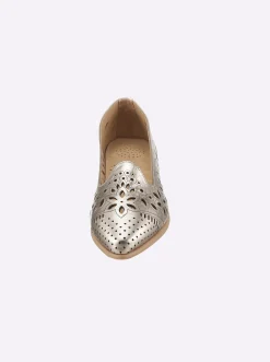 Ballerinas|Andrea Conti Ballerina bronzefarben