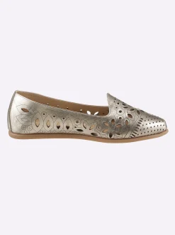 Ballerinas|Andrea Conti Ballerina bronzefarben