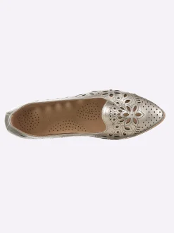 Ballerinas|Andrea Conti Ballerina bronzefarben