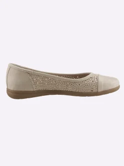 Ballerinas|Jana Ballerina beige