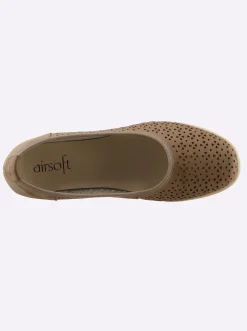 Ballerinas|airsoft comfort+ Ballerina camel