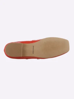 Ballerinas|heine Ballerina rot