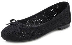 Ballerinas|LASCANA Ballerina schwarz