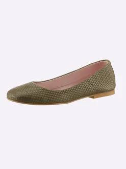 Ballerinas|heine Ballerina khaki