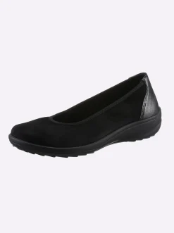Ballerinas|airsoft comfort+ Ballerina schwarz
