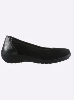 Ballerinas|airsoft comfort+ Ballerina schwarz