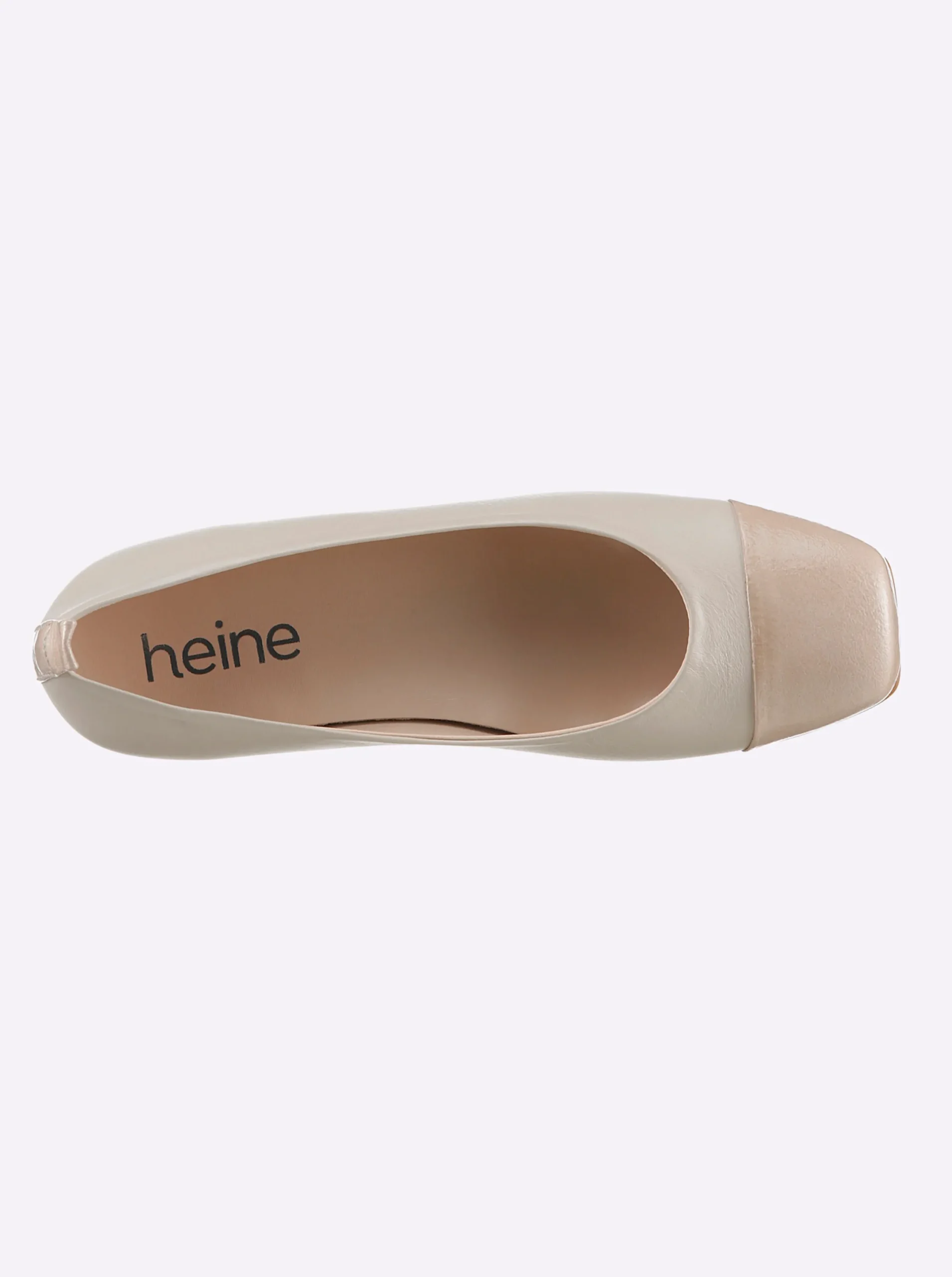Ballerinas|heine Ballerina sand-rosé