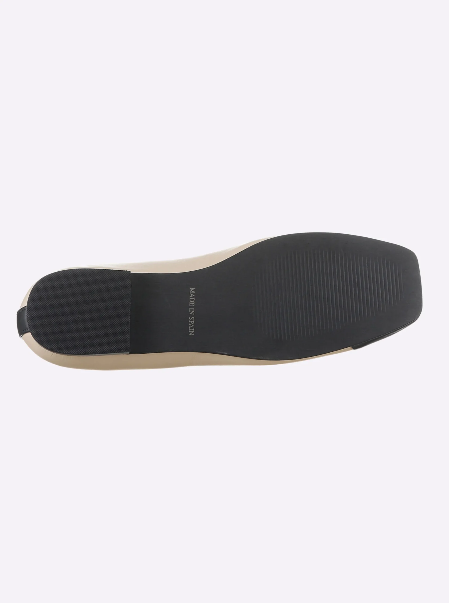 Ballerinas|heine Ballerina sand-schwarz