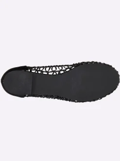 Ballerinas|heine Ballerina schwarz