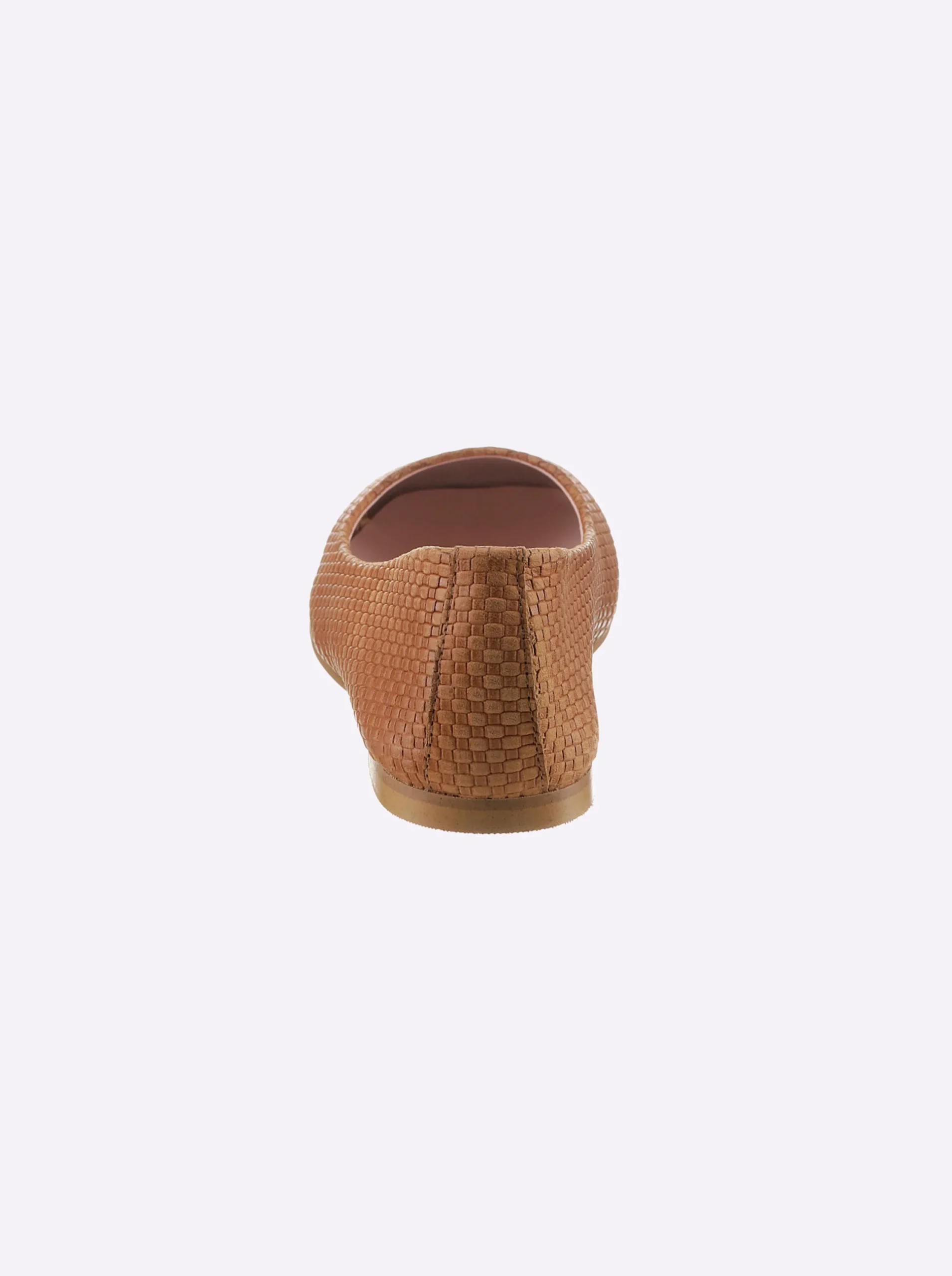 Ballerinas|heine Ballerina cognac