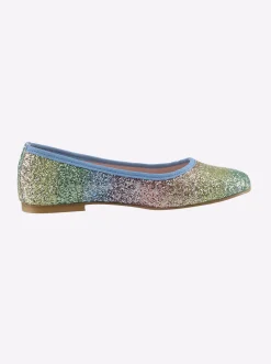 Ballerinas|heine Ballerina bunt-metallic