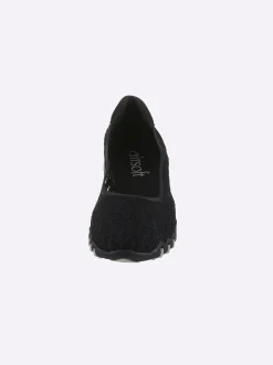 Ballerinas|airsoft modern+ Ballerina in Spitzen-Optik schwarz