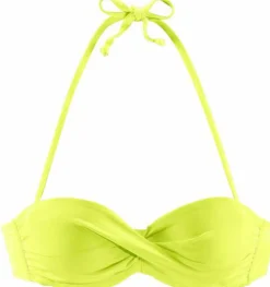 Bikinis|s.Oliver Bandeau-Bikini-Top lime
