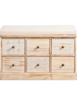 Bänke & Hocker|heine home Bank natur-weiß