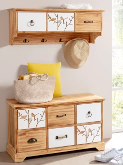 Bänke & Hocker|heine home Bank natur-weiß