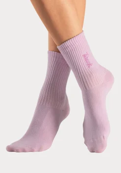 Strümpfe & Socken|Bench. Basicsocken 1xmarine,1xhellblau-meliert,1xrosa