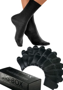 Strümpfe & Socken|Go in Basicsocken 20xschwarz