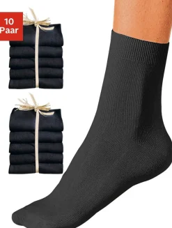 Strümpfe & Socken|Go in Basicsocken 10xschwarz
