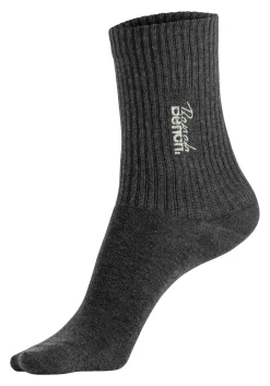 Strümpfe & Socken|Bench. Basicsocken 1xschwarz,1xanthrazit-meliert,1xpistazie