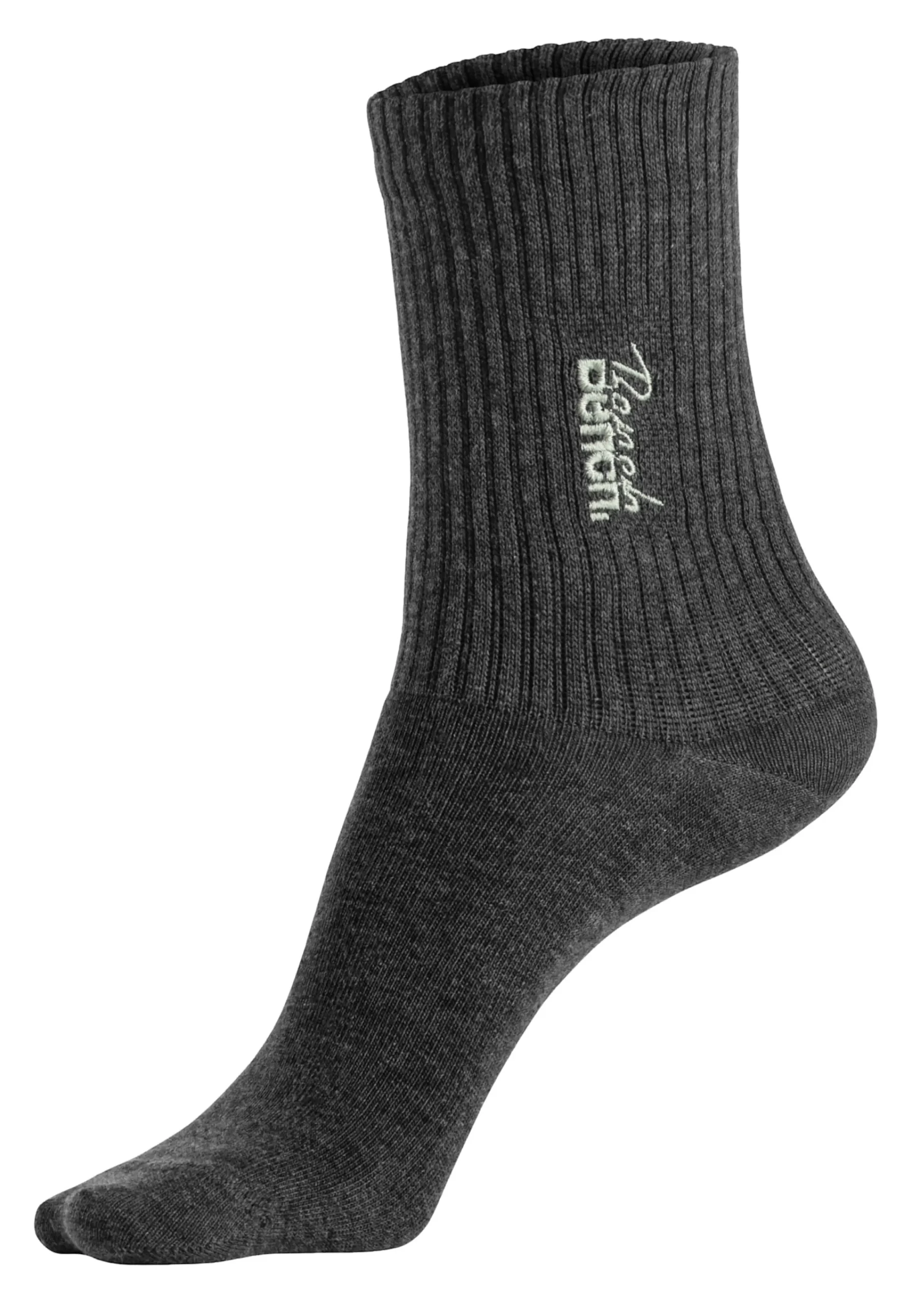 Strümpfe & Socken|Bench. Basicsocken 1xschwarz,1xanthrazit-meliert,1xpistazie