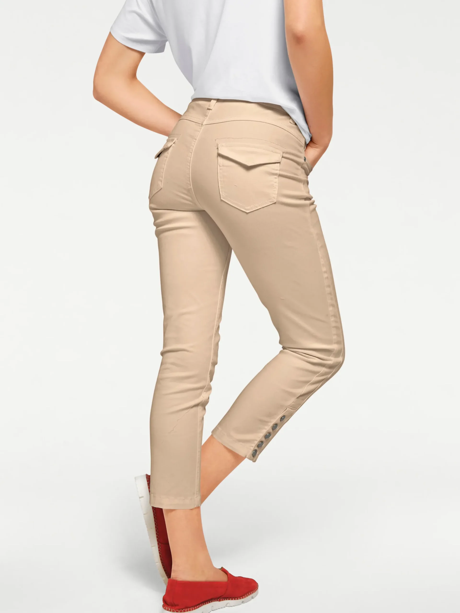Strandmode|Basics|heine Bauchweg-Hose sand