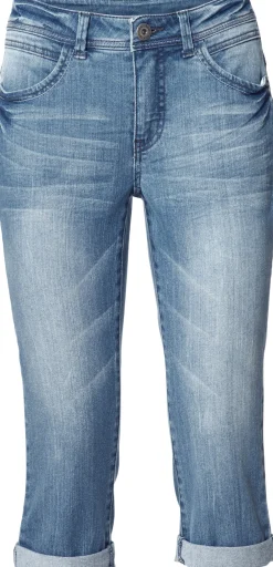 Strandmode|Hosen|heine Bauchweg-Hose bluestone