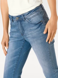 Strandmode|Hosen|heine Bauchweg-Hose bluestone