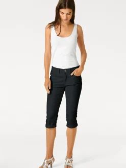 Strandmode|Hosen|heine Bauchweg-Hose schwarz