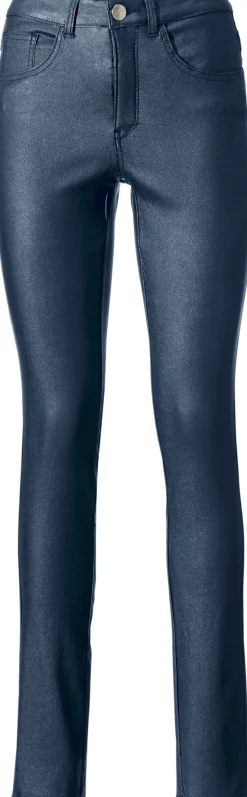 Hosen|heine Bauchweg-Hose integriertes Power-Mesh marine