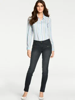 Strandmode|Jeans|heine Bauchweg-Jeans blackstone