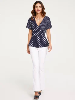 Strandmode|Basics|heine Bauchweg-Jeans weiß