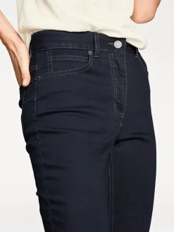 Basics|Jeans|heine Bauchweg-Jeans darkdenim