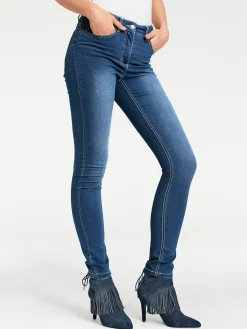 Basics|Jeans|heine Bauchweg-Jeans bluestone