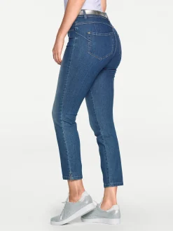 Strandmode|Basics|heine Bauchweg-Jeans bluedenim