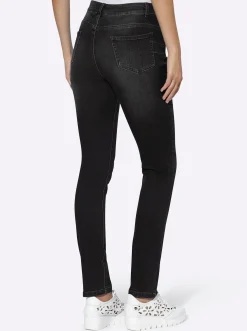 Strandmode|Jeans|heine Bauchweg-Jeans blackdenim