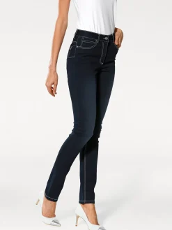 Basics|Jeans|heine Bauchweg-Jeans darkused