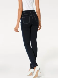 Basics|Jeans|heine Bauchweg-Jeans darkused