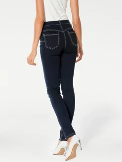 Basics|Jeans|heine Bauchweg-Jeans darkused